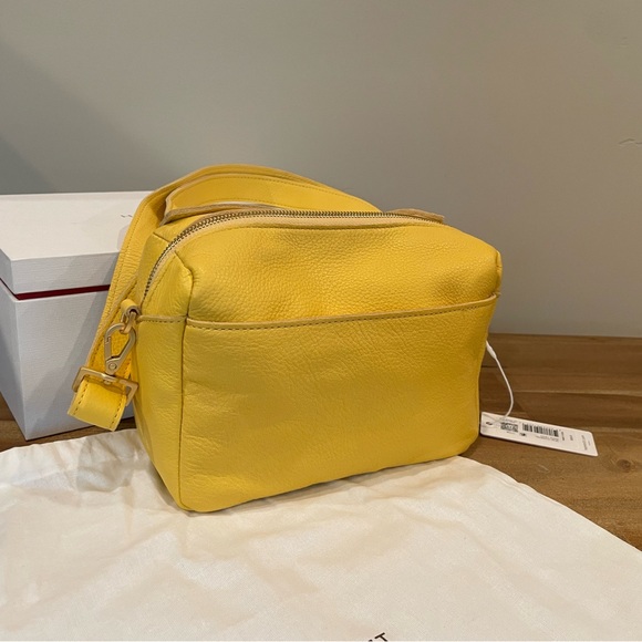 NWT Hammitt Evan Crossbody Sml - Sacha Yellow/Brushed Gold